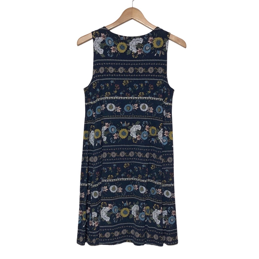 Loft Floral Printed Swing Dress - Picture 8 of 12